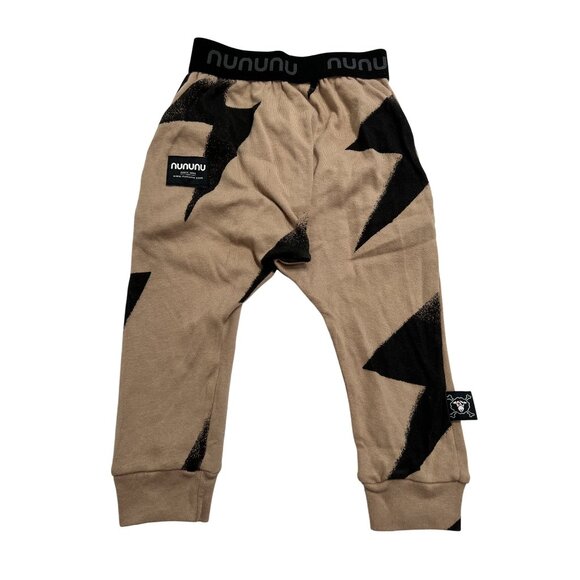 Nununu Bolts Baggy Pants in Wood - Picture 1 of 5